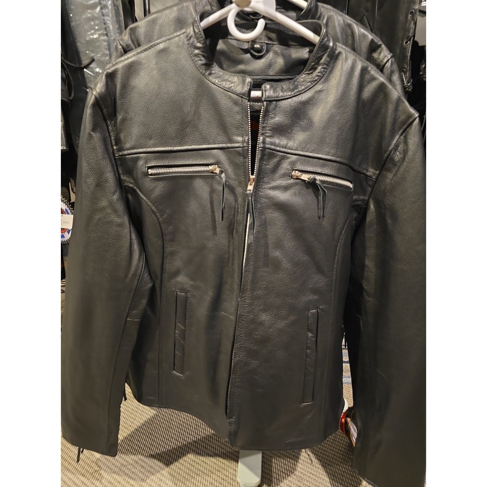 Daniel Smart DS 839 Storm Whisper Womens Leather Motorcycle Riding Jacket 2XL